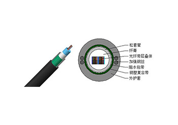 GYDXTW型 中心管式光纖帶光纜詳情 